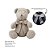 Urso Tricot - Tamanho M - Bege Nuvem - Personalizado - Imagem 3