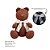 Urso Tricot - Tamanho M - Terracota - Personalizado - Imagem 3