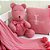 Urso Tricot - Tamanho M - Rosa Candy - Personalizado - Imagem 2
