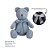 Urso Tricot - Tamanho M - Azul Canto - Personalizado - Imagem 3