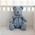 Urso Tricot - Tamanho M - Azul Canto - Personalizado - Imagem 2