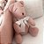 Urso Tricot - Tamanho M - Rosa M.Dolce / Branco - Personalizado - Imagem 2