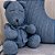 Urso Tricot - Tamanho M - Azul Tirreno - Personalizado - Imagem 2