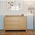 Conjunto - Berço Evolutivo 3 em 1 + Cômoda 3 Gavetas E 1 Porta Soley - Carvalho Malva - Imagem 7