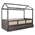 Cama Link Plus Palha - Com Casinha - Completa - Fendi - Imagem 1