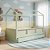 Cama Link Plus Palha - Com Casinha - Completa - Verde Old - Imagem 2