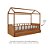 Cama Link Plus Palitada - Com Casinha - Completa - Madeira - Imagem 3