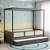 Cama Link Plus Palha Natural - Com Dossel - Completa - Fendi - Imagem 2