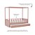 Cama Link Plus Palitada - Com Dossel - Completa - Rose - Imagem 3