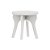 Banqueta Infantil Redonda Para Mesinha Arcos/Play - Branco - Imagem 1