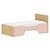 Cama Infantil Evolutiva Kids 2 Em 1 - Rosa - Imagem 1