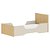 Cama Infantil Evolutiva Kids 2 Em 1 - Areia - Imagem 3