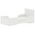 Cama Infantil Evolutiva Kids 2 Em 1 - Branco - Imagem 3