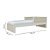 Cama Infantil Skandi - Com Cabeceira E 2 Grades - Areia - Imagem 4