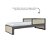 Cama Infantil Skandi - Com Cabeceira E 2 Grades - Fendi - Imagem 3