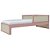 Cama Infantil Skandi - Com Cabeceira E 2 Grades - Rose - Imagem 1