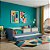 Cama Infantil Link - Com 1 Grade E Meia Em Palha Natural - Azul Sereno - Imagem 3