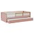 Cama Infantil Link - Com 1 Grade E Meia Em Palha Natural - Rose - Imagem 3