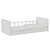 Cama Infantil Link - Com 1 Grade E Meia Palitada - Branco - Imagem 1