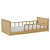 Cama Infantil Link - Com 1 Grade E Meia Palitada - Capuccino - Imagem 1