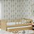 Cama Infantil Link - Com 1 Grade E Meia Palitada - Capuccino - Imagem 2
