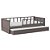 Cama Infantil Link - Com 1 Grade E Meia Palitada - Fendi - Imagem 3