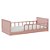 Cama Infantil Link - Com 1 Grade E Meia Palitada - Rose - Imagem 1