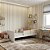 Cama Infantil Link - Com 2 Meias Grades Em Palha Natural - Branco - Imagem 3