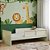 Cama Infantil Link - Com 2 Meias Grades Em Palha Natural - Verde Old - Imagem 2