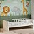 Cama Infantil Link - Com 2 Meias Grades Palitadas - Areia - Imagem 2