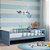 Cama Infantil Link - Com 2 Meias Grades Palitadas - Azul Sereno - Imagem 2