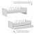 Cama Infantil Link - Com 2 Meias Grades Palitadas - Branco - Imagem 4