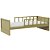 Cama Infantil Link - Com 2 Meias Grades Palitadas - Cacto - Imagem 1