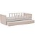 Cama Infantil Link - Com 2 Meias Grades Palitadas - Rosa Old - Imagem 3