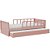 Cama Infantil Link - Com 2 Meias Grades Palitadas - Rose - Imagem 3