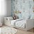 Cama Infantil Link - Com 2 Grades Em Palha Natural - Branco - Imagem 2