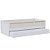 Cama Infantil Link - Com 2 Grades Em Palha Natural - Branco - Imagem 3