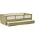 Cama Infantil Link - Com 2 Grades Em Palha Natural - Cacto - Imagem 3