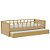 Cama Infantil Link - Com 2 Grades Palitadas - Capuccino - Imagem 3