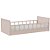 Cama Infantil Link - Com 2 Grades Palitadas - Rosa Old - Imagem 1