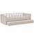 Cama Infantil Link - Com 2 Grades Palitadas - Rosa Old - Imagem 3