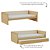 Cama Sofá Infantil Link - 1 Grade Em Palha Natural - Capuccino - Imagem 4