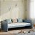 Cama Sofá Infantil Link - 1 Grade Palitada - Azul Sereno - Imagem 2