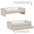 Cama Sofá Infantil Link - 1 Grade Palitada - Rosa Old - Imagem 4