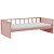 Cama Sofá Infantil Link - 1 Grade Palitada - Rose - Imagem 1