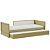 Cama Infantil Link - Com Meia Grade Em Palha Natural - Cacto - Imagem 3