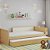 Cama Infantil Link - Com Meia Grade Em Palha Natural - Capuccino - Imagem 2