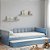 Cama Infantil Link - Com Meia Grade Palitada - Azul Sereno - Imagem 2