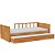 Cama Infantil Link - Com Meia Grade Palitada - Madeira - Imagem 3