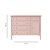 Cômoda Dot - Rosa - Imagem 4